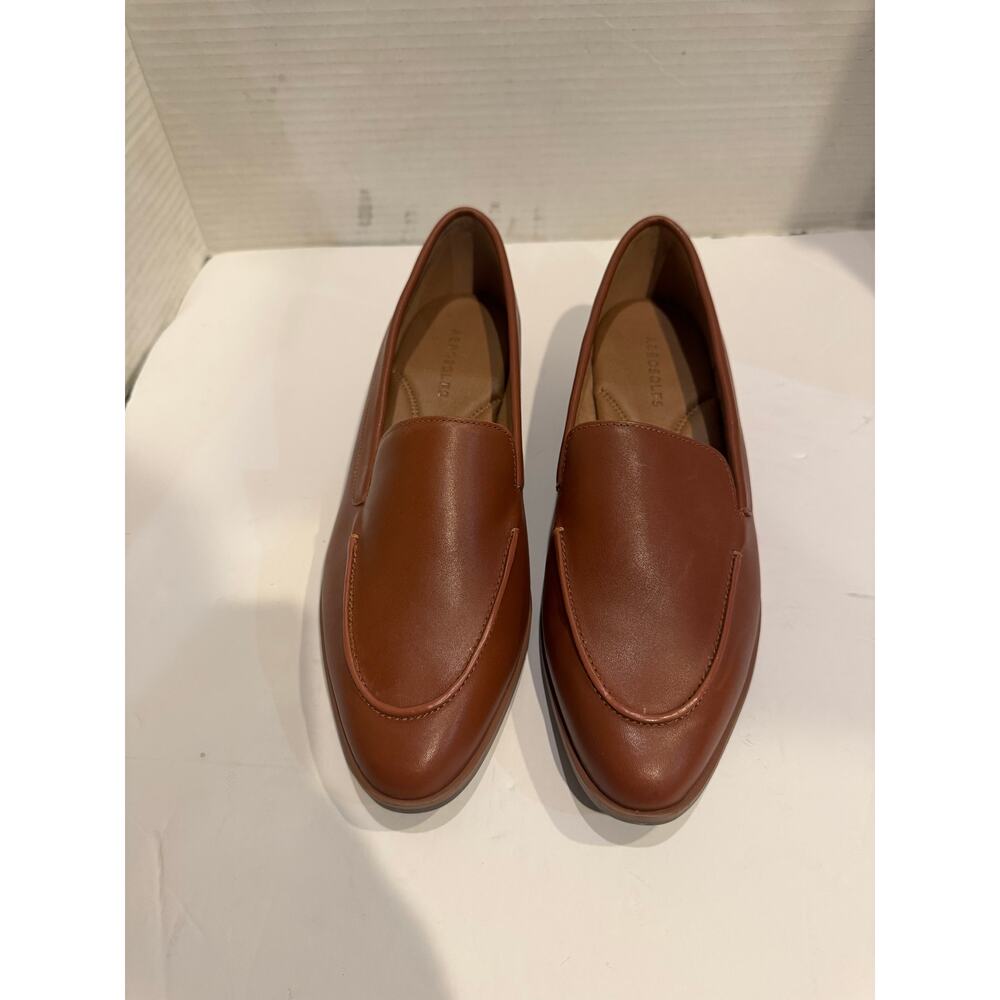 Aerosoles Womens East Side loafer shoe dark Tan, 9W new - Picture 7 of 8
